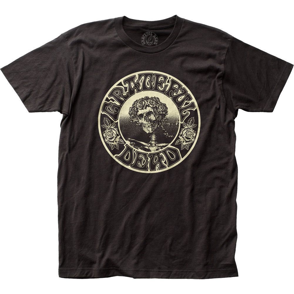 Grateful Dead Glowing Skeleton Mens T Shirt Black Retro Pop Classics