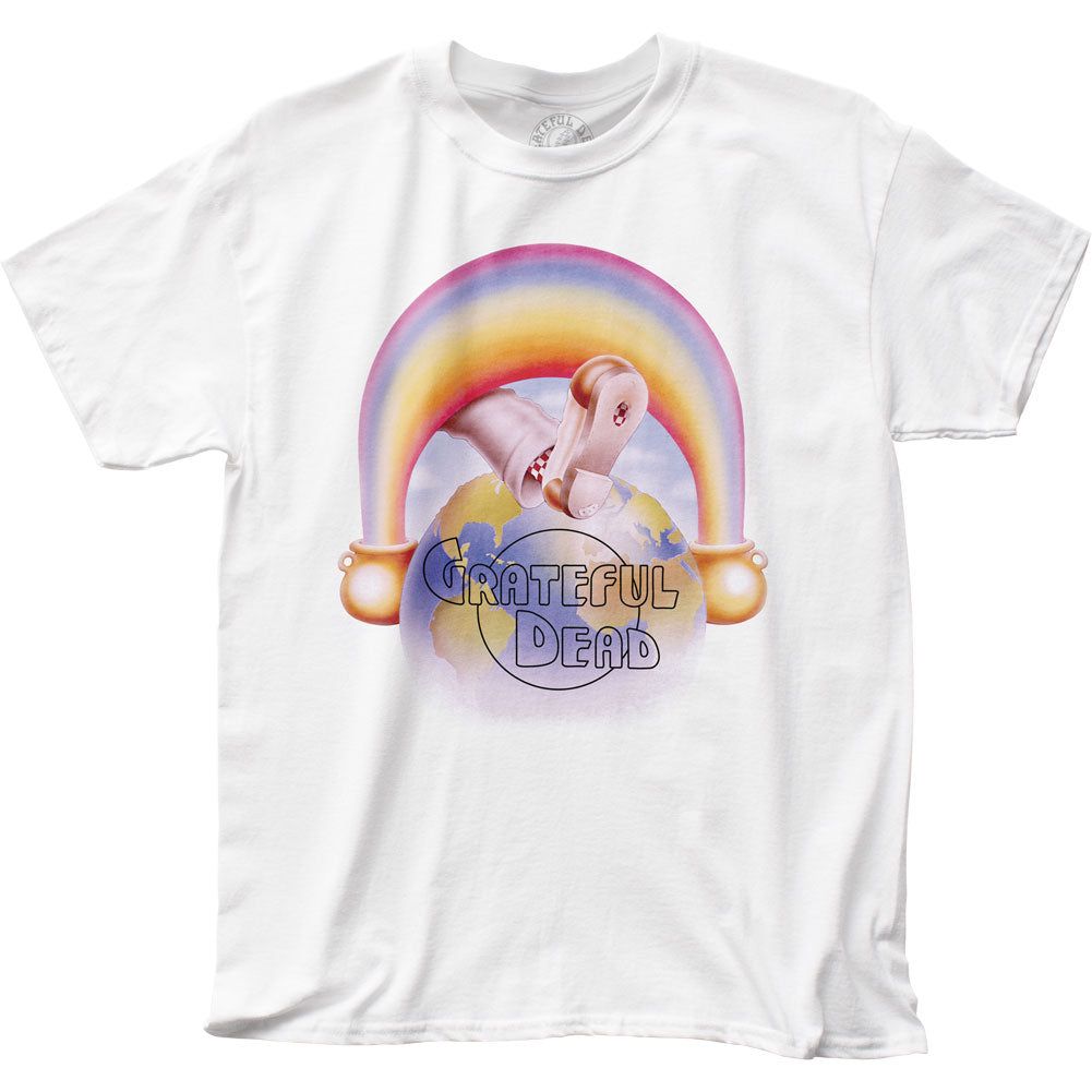 Grateful Dead Europe ’72 Mens T Shirt White Retro Pop Classics