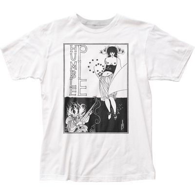 Humble Pie Aubrey Beardsley Mens T Shirt White Retro Pop Classics