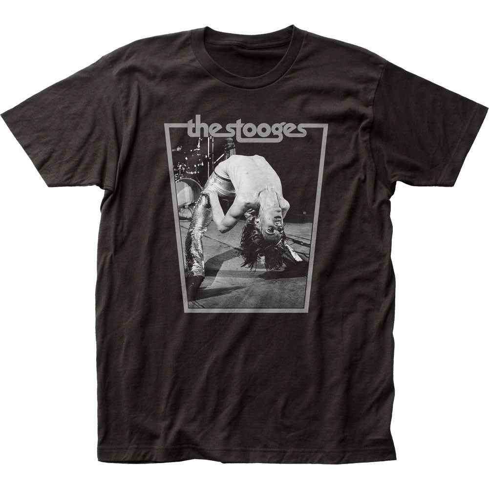 Iggy Pop Iggy Bend Mens T Shirt Black Retro Pop Classics