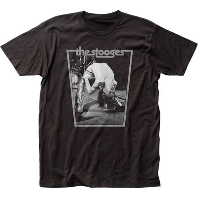 Iggy Pop Iggy Bend Mens T Shirt Black Retro Pop Classics