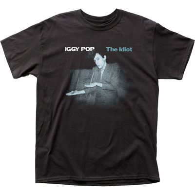 Iggy Pop The Idiot Mens T Shirt Black Retro Pop Classics