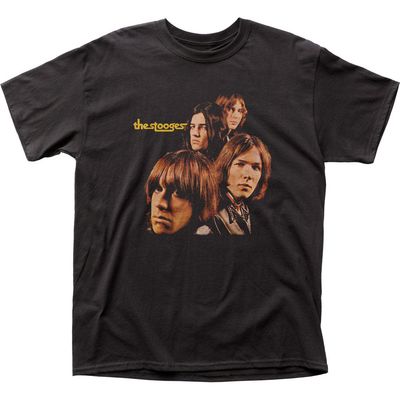 Iggy Pop The Stooges Mens T Shirt Black Retro Pop Classics