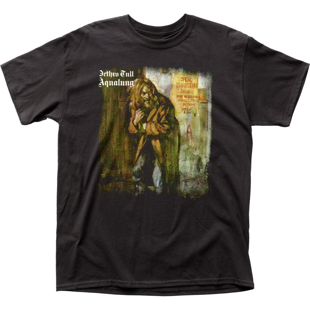 Jethro Tull Aqualung Mens T Shirt Black Retro Pop Classics