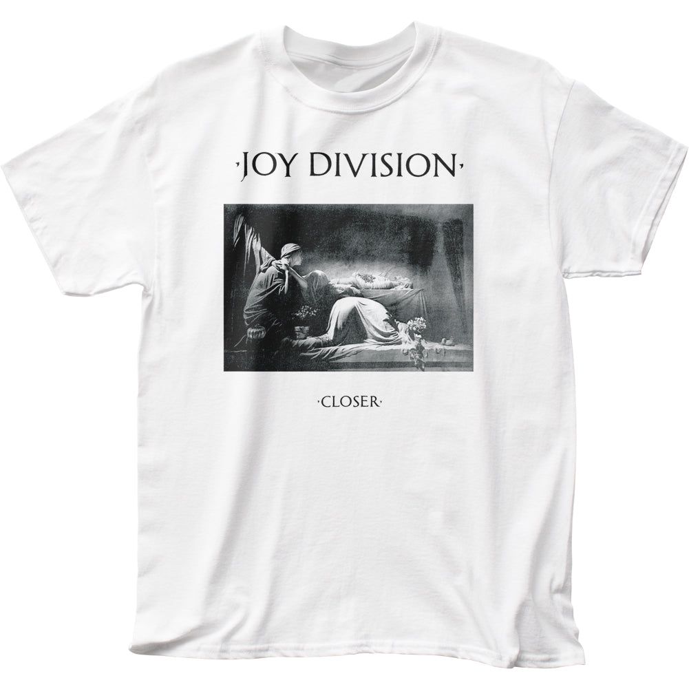 Joy Division Closer Mens T Shirt White Retro Pop Classics