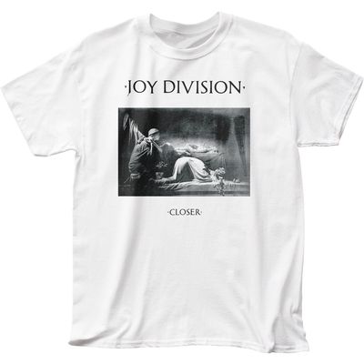 Joy Division Closer Mens T Shirt White Retro Pop Classics