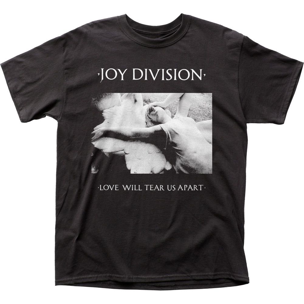 Joy Division Love Will Tear Us Apart Mens T Shirt Black Retro Pop Classics