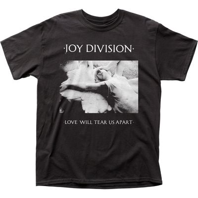 Joy Division Love Will Tear Us Apart Mens T Shirt Black Retro Pop Classics