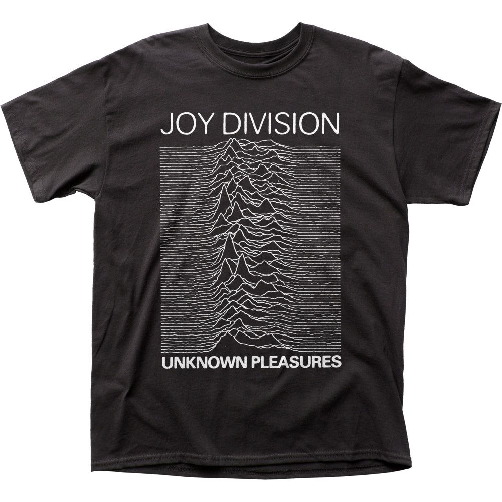 Joy Division Unknown Pleasures Mens T Shirt Black Retro Pop Classics