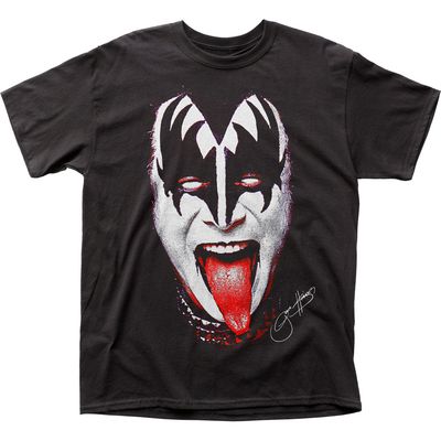 KISS Demon Mens T Shirt Black Retro Pop Classics