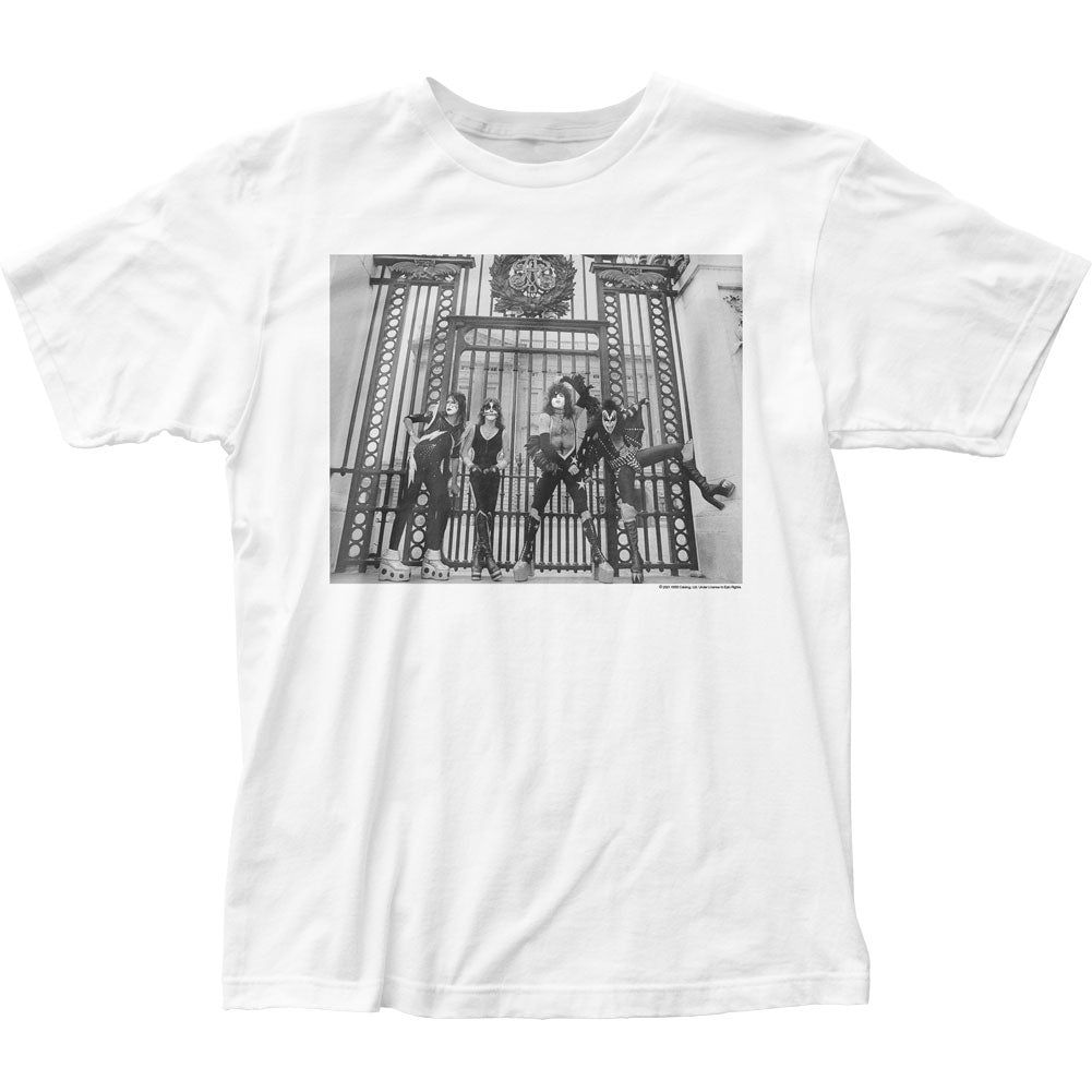 KISS Personality Portrait 1 Mens T Shirt White Retro Pop Classics