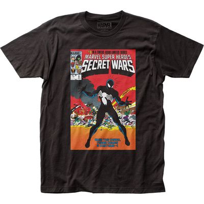Marvel Comics Secret Wars #8 Mens T Shirt Black Retro Pop Classics