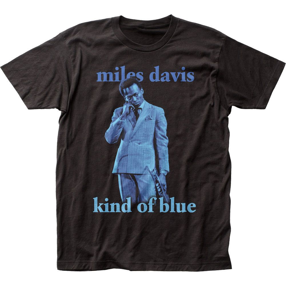 Miles Davis Kind of Blue Mens T Shirt Black Retro Pop Classics