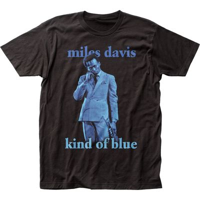 Miles Davis Kind of Blue Mens T Shirt Black Retro Pop Classics