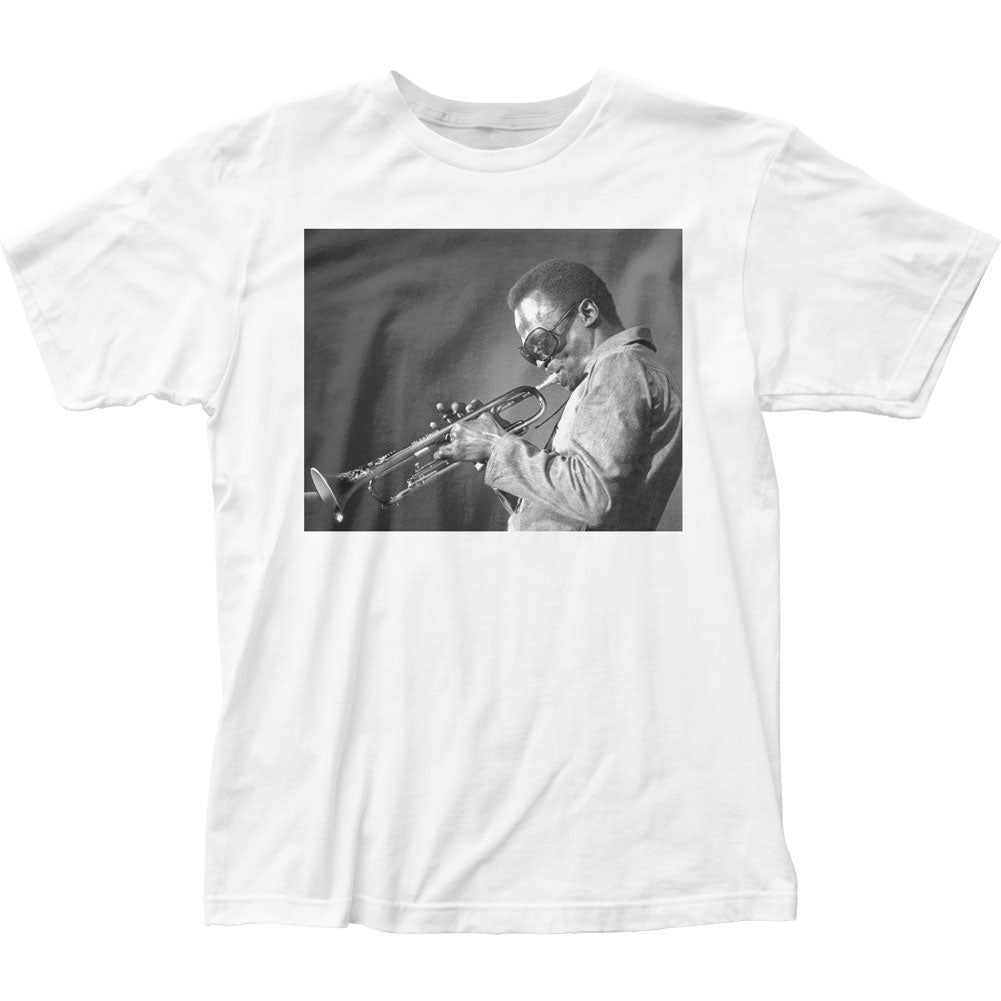Miles Davis Personality Portrait 1 Mens T Shirt White Retro Pop Classics