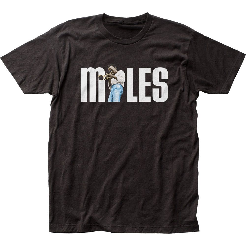 Miles Davis Sketch Mens T Shirt Black Retro Pop Classics