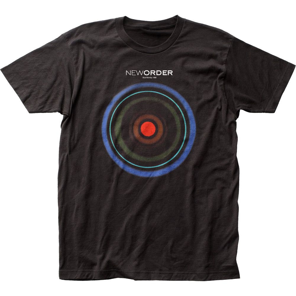 New Order Blue Monday Mens T Shirt Black Retro Pop Classics