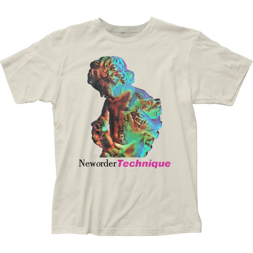 New Order Technique Mens T Shirt Vintage White Retro Pop Classics