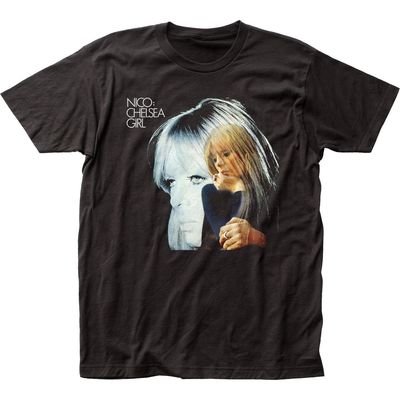 Nico Chelsea Girl Mens T Shirt Black Retro Pop Classics