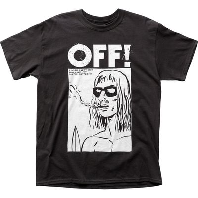 OFF! Boyfriend Mens T Shirt Black Retro Pop Classics