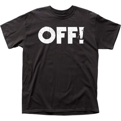 OFF! Logo Mens T Shirt Black Retro Pop Classics