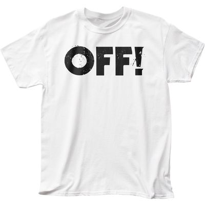 OFF! Logo Mens T Shirt White Retro Pop Classics
