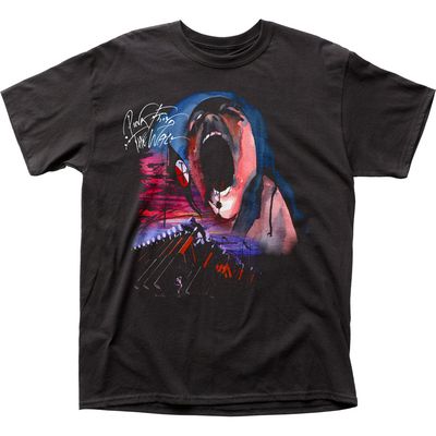 Pink Floyd Hammer March With Face Mens T Shirt Black Retro Pop Classics