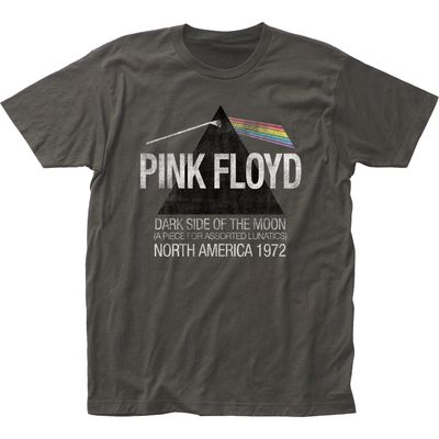 Pink Floyd Piece for Assorted Lunatics Mens T Shirt Charcoal Retro Pop Classics