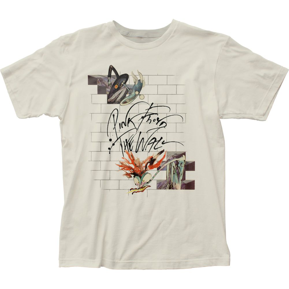 Pink Floyd Wife &amp; Teacher Mens T Shirt Vintage White Retro Pop Classics