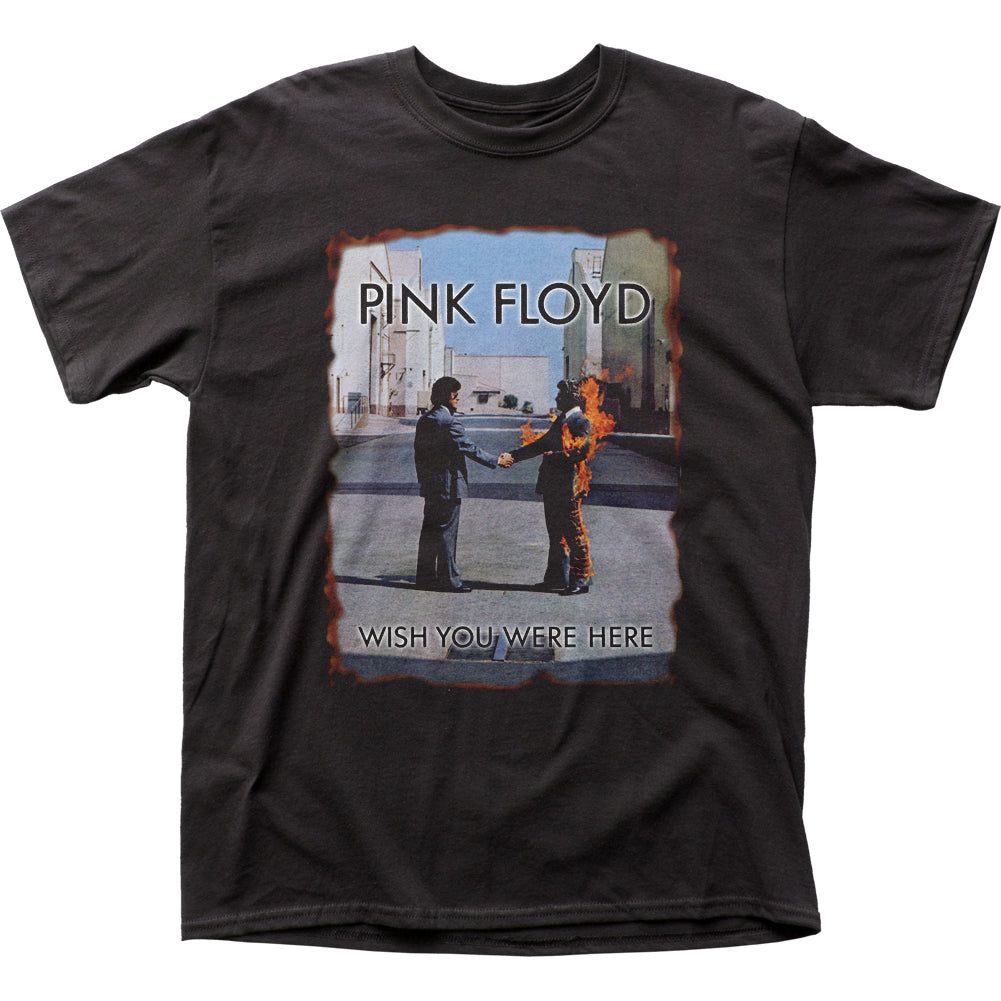 Pink Floyd Wish You Were Here Mens T Shirt Black Retro Pop Classics