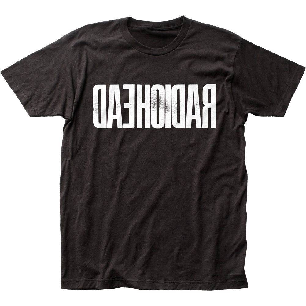 Radiohead Backwards Mens T Shirt Black Retro Pop Classics
