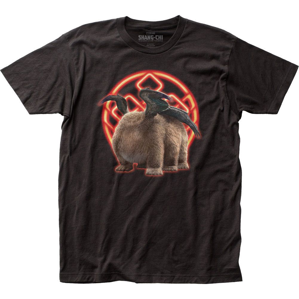 Shang-Chi Morris + Seal Mens T Shirt Black Retro Pop Classics