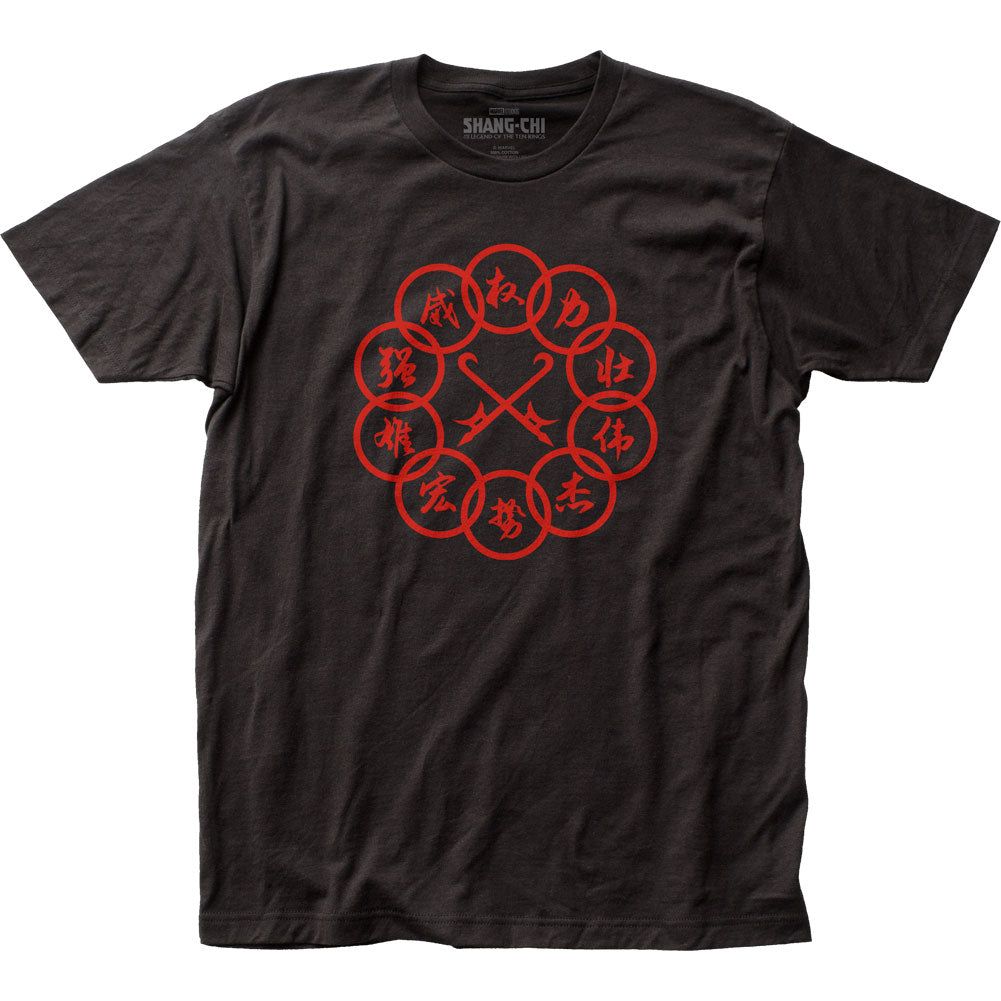 Shang-Chi Ten Rings Mens T Shirt Black Retro Pop Classics