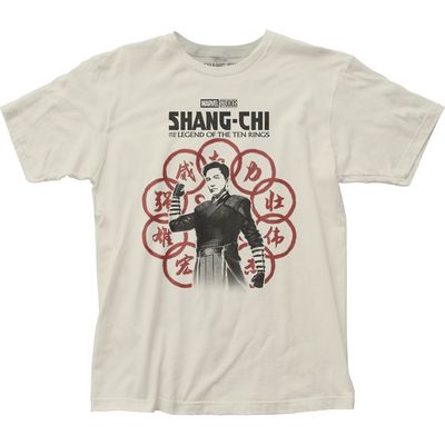 Shang-Chi Wenwu Drawing Mens T Shirt Vinatge White Retro Pop Classics