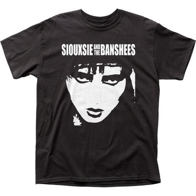 Siouxsie &amp; The Banshees Face Mens T Shirt Black Retro Pop Classics