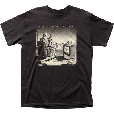 Social Distortion Mommy’s Little Monster Mens T Shirt Black Retro Pop Classics