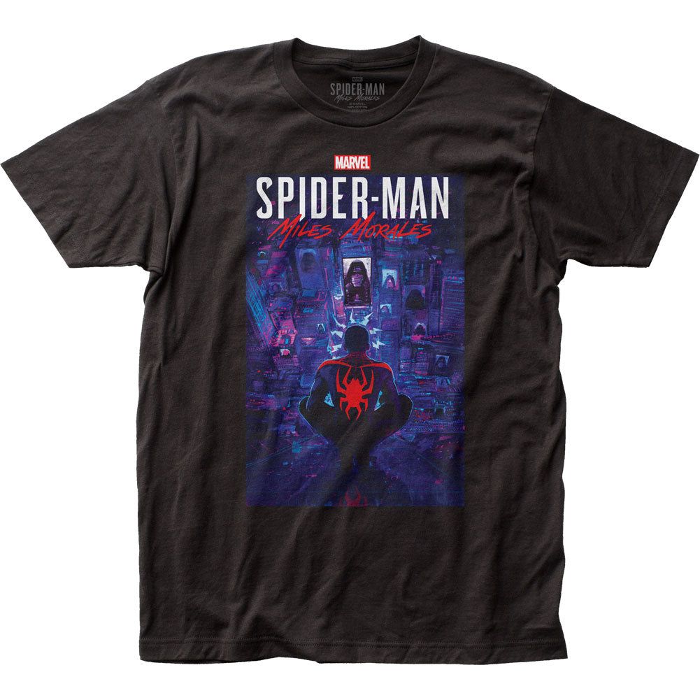 Spider-Man MM Tinkerer Mens T Shirt Black Retro Pop Classics