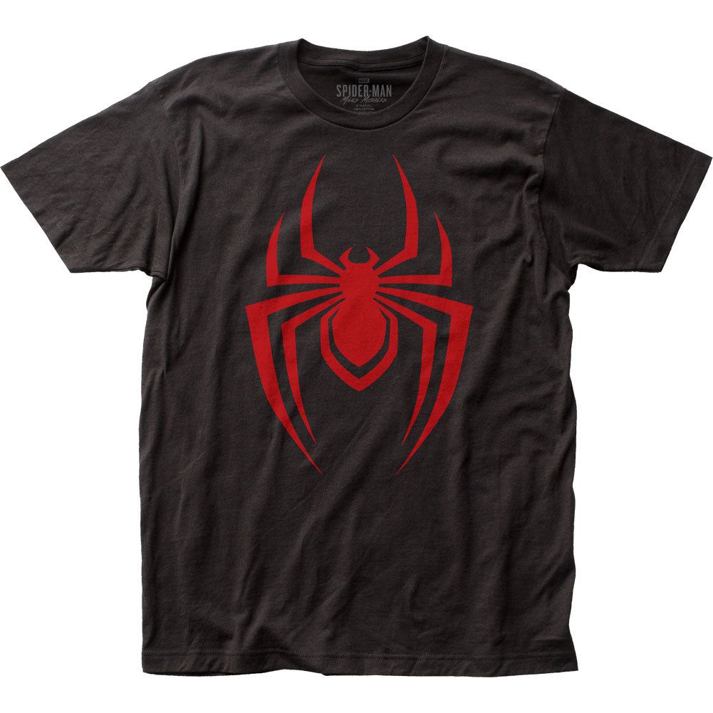 Spider-Man MM Symbol Mens T Shirt Black Retro Pop Classics