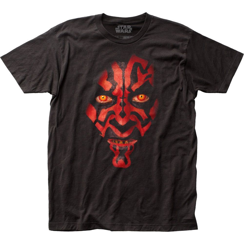 Star Wars Darth Maul Mens T Shirt Black Retro Pop Classics