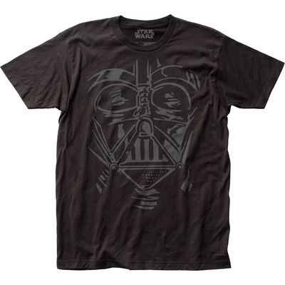 Star Wars Darth Vader Face Mens T Shirt Black Retro Pop Classics