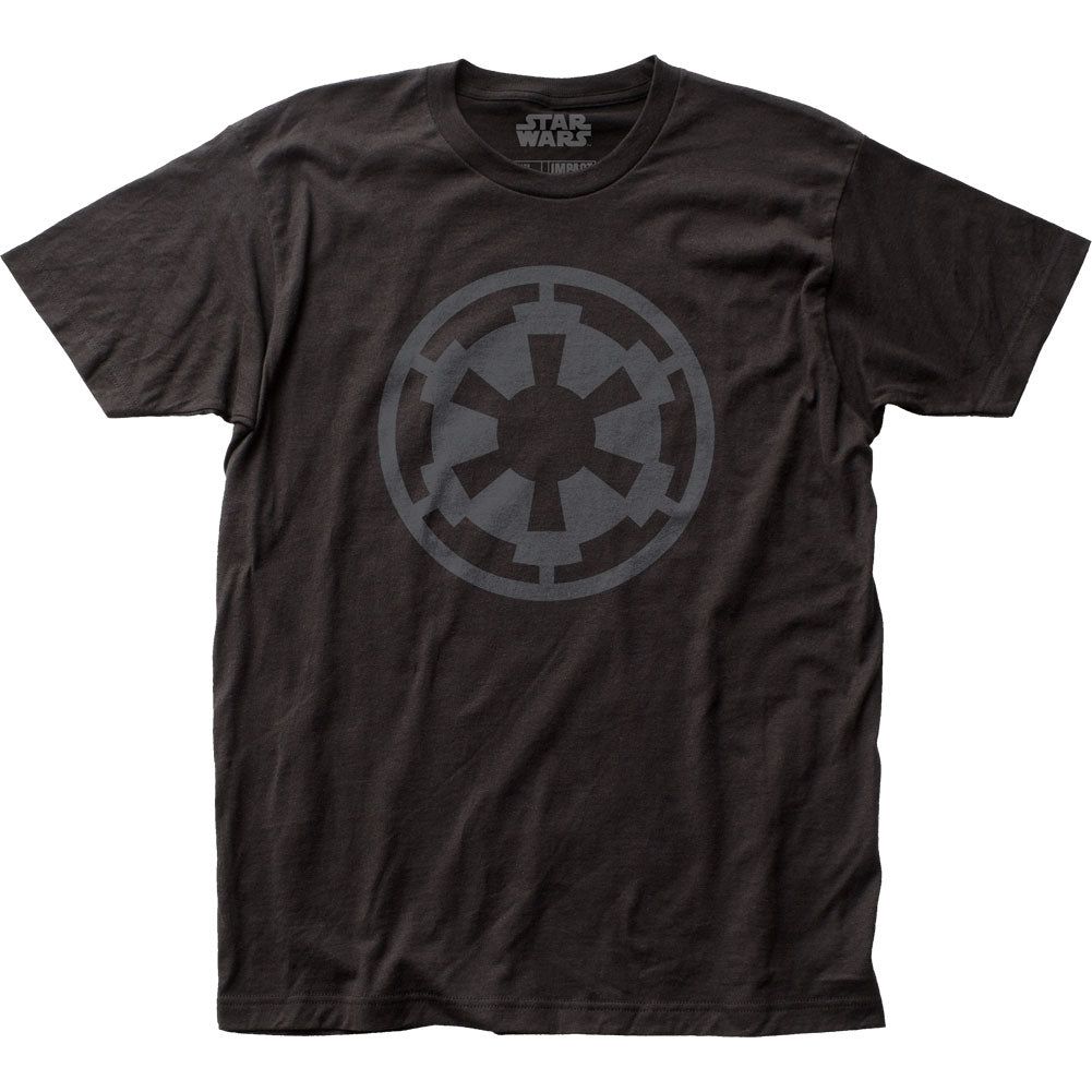 Star Wars Empire Logo Mens T Shirt Black Retro Pop Classics