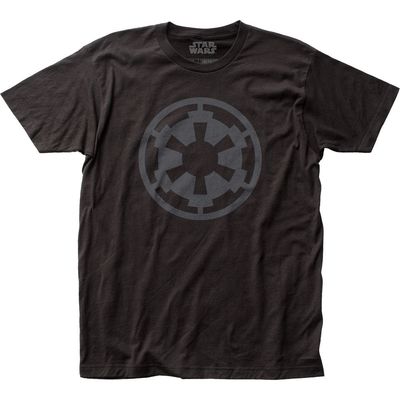 Star Wars Empire Logo Mens T Shirt Black Retro Pop Classics