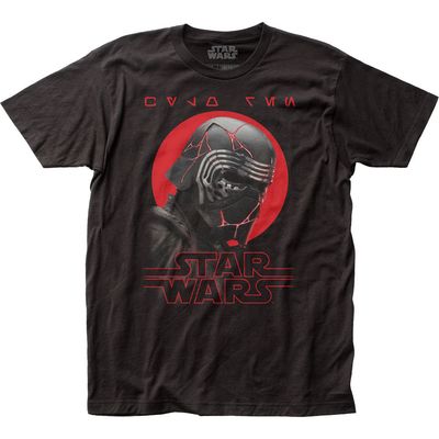 Star Wars Kylo Ren Mens T Shirt Black Retro Pop Classics