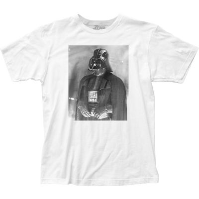 Star Wars Personality Portrait Vader Mens T Shirt White Retro Pop Classics