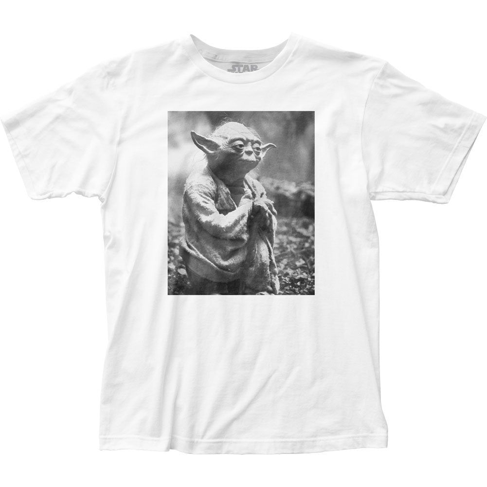 Star Wars Personality Portrait Yoda Mens T Shirt White Retro Pop Classics