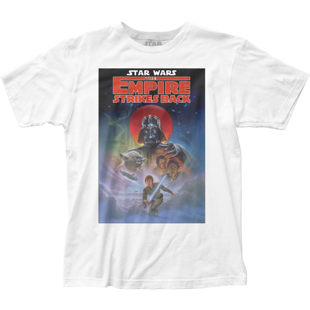 Star Wars Star Wars Ep V Poster Mens T Shirt White Retro Pop Classics