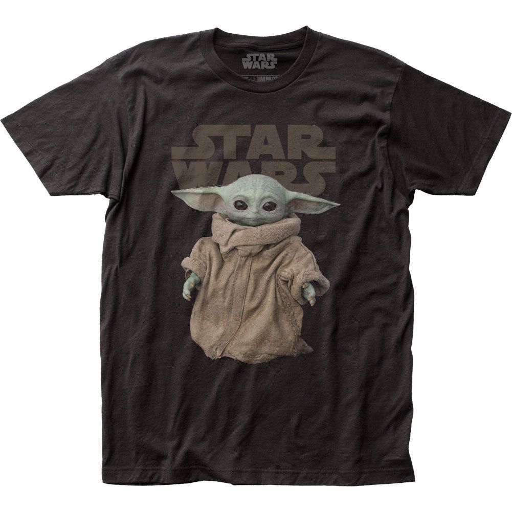 Star Wars The Mandalorian The Child Mens T Shirt Black Retro Pop Classics