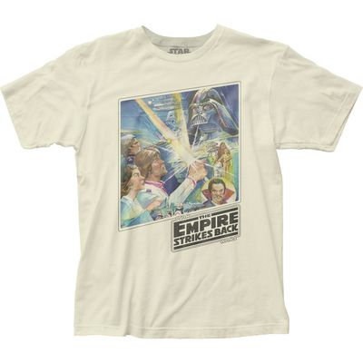 Star Wars Watercolor Poster Mens T Shirt Vintage White Retro Pop Classics