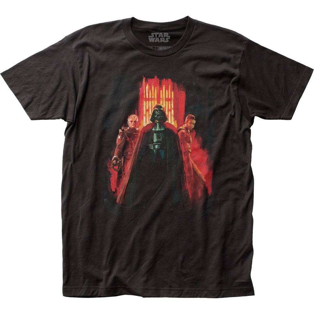 Star Wars Vader and Inquisitors Mens T Shirt Black Retro Pop Classics