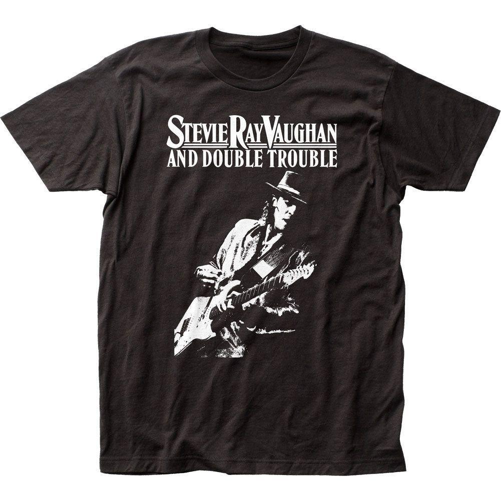Stevie Ray Vaughan Live Alive Mens T Shirt Black Retro Pop Classics
